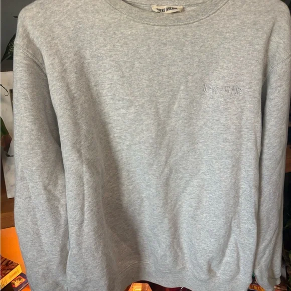 Djerf Avenue Staple Sweatshirt Grey - Picture 3 of 6